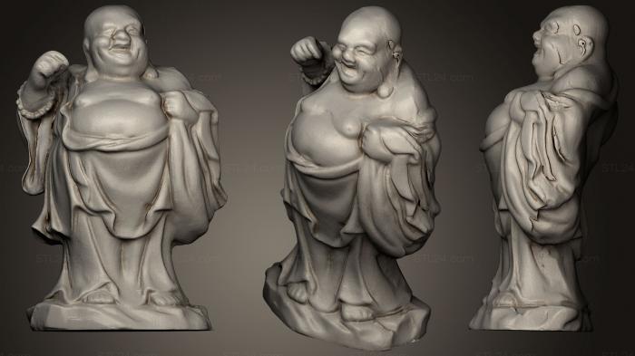 Buddha figurines (BUDDHA 3, STKBD_0040) 3D models for cnc